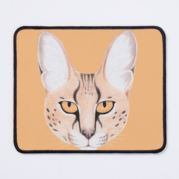 Item preview, African Serval Cat designed and sold by WildCatFamily.