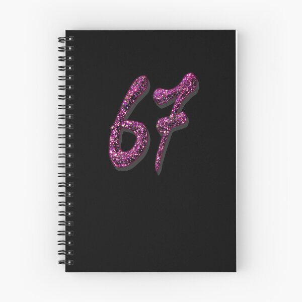 Item preview, Number 67 - purple numbers designed and sold by GlamourChick.