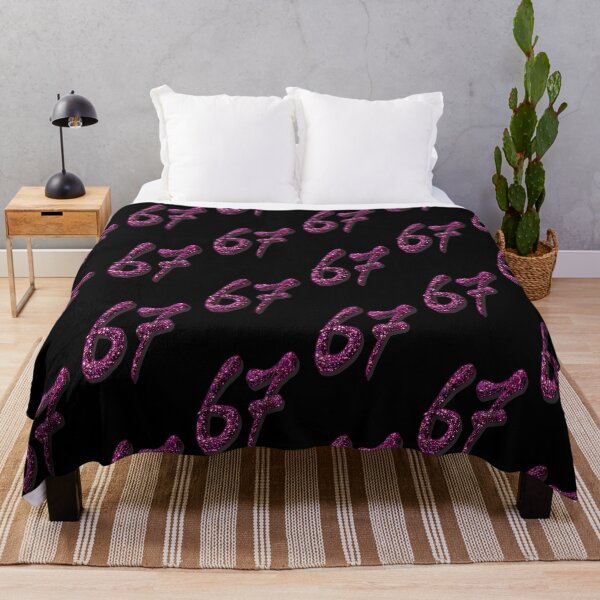 Item preview, Number 67 - purple numbers designed and sold by GlamourChick.
