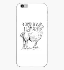 Como Se Llama Funny Spanish Humor iPhone Case