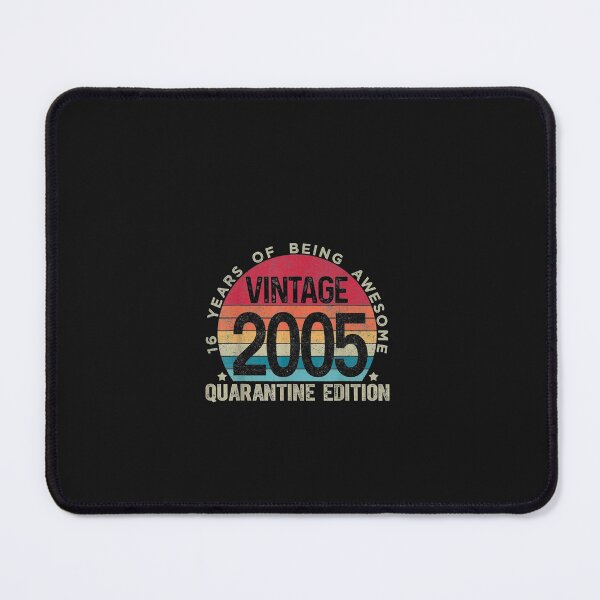 Item preview, 16th Birthday Retro Limited Edition 2005 Quarantine Birthday T-Shirt designed and sold by AlanWhitefoot.