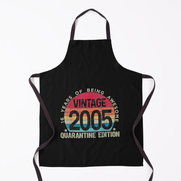 Item preview, 16th Birthday Retro Limited Edition 2005 Quarantine Birthday T-Shirt designed and sold by AlanWhitefoot.