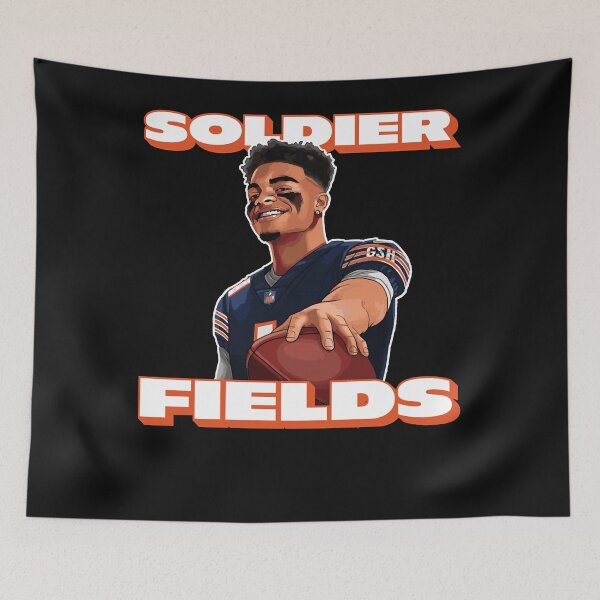 Item preview, Soldier Fields, Justin Fields, Chicago Bears Classic T-Shirt designed and sold by Danieedlin.