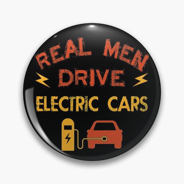 Item preview, Real men drive electric cars designed and sold by SidTastic .