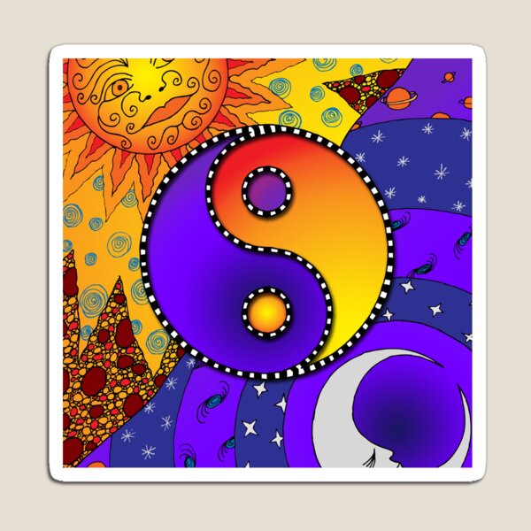 Yin Yang - Sun and Moon Magnet