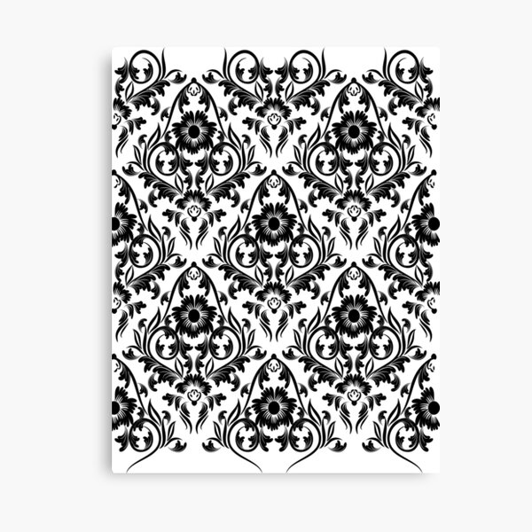 Item preview, B&W FLORAL ORNAMENTS designed and sold by A4us.