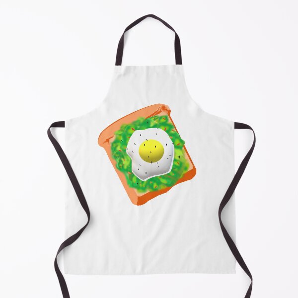 Item preview, Avocado Toast with Egg (White Background) designed and sold by ArtByLM.