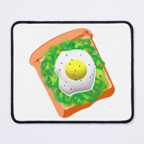 Item preview, Avocado Toast with Egg (White Background) designed and sold by ArtByLM.