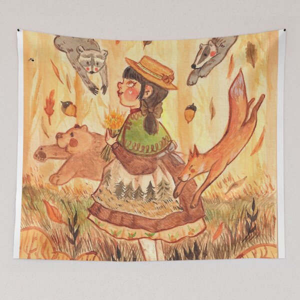 Item preview, forest witch and her familiars designed and sold by CaptainRingtail.