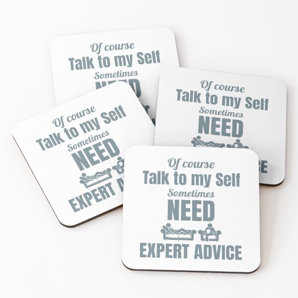 Item preview, Of course talk to my self sometimes need expert advice designed and sold by RomualdGR.