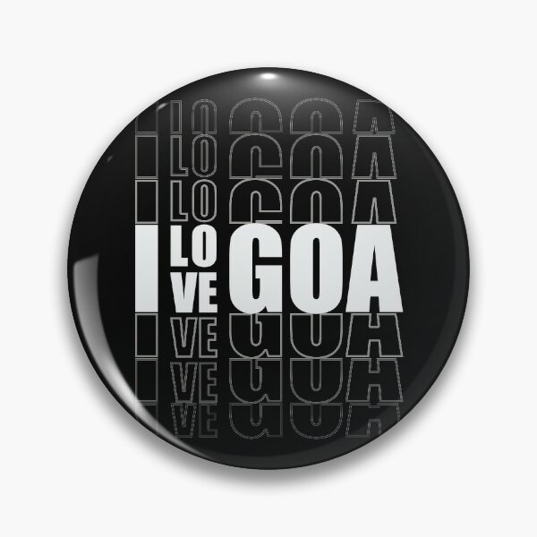 Goa Pins and Buttons for Sale