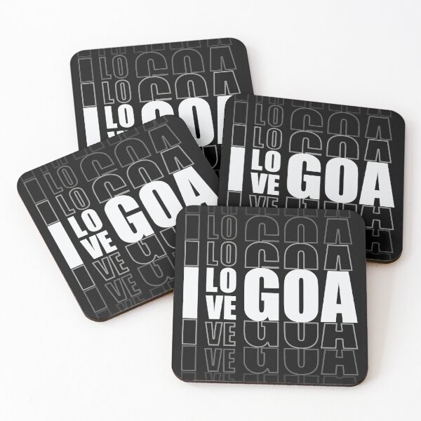 Item preview, I love Goa | Typorahpy Design | Vacation | Goa Beach designed and sold by DrawingBoard.