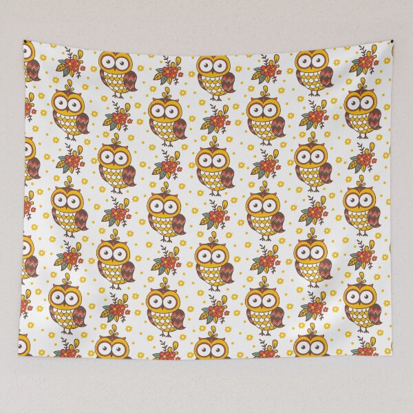 Item preview, Autumn woodland owls designed and sold by VickyCloset.