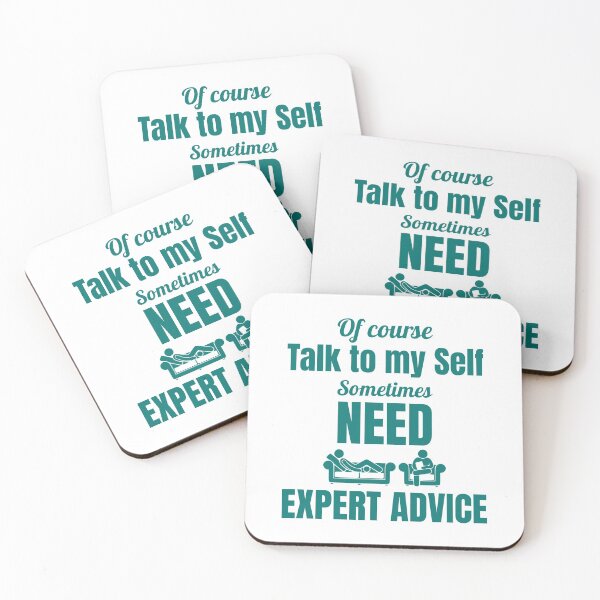 Item preview, Of course talk to my self sometimes need expert advice designed and sold by RomualdGR.