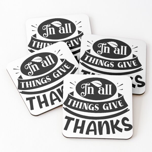 Item preview, In all things give thanks designed and sold by Best-Designers.