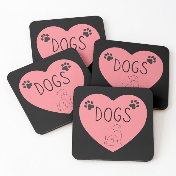 Item preview, I Love Dogs Heart designed and sold by ronaldsonou.