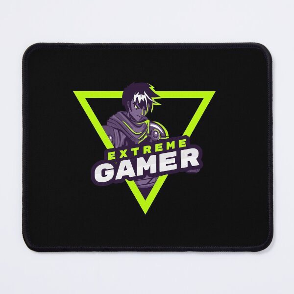 Item preview, Extreme Gamer with Angry Warrior designed and sold by PRIVARSHU.