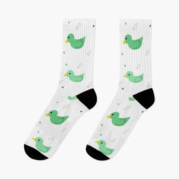 Item preview, Little Duck Green Seamless Pattern designed and sold by DareDaily.