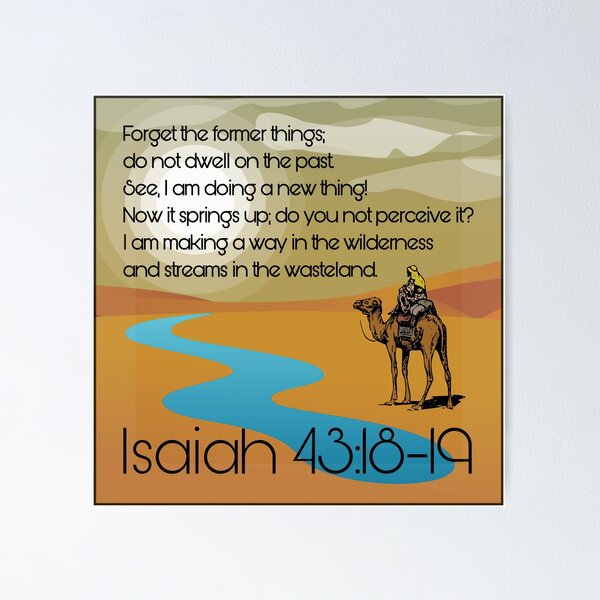 Item preview, Isaiah 43:18-19 designed and sold by debradeka.