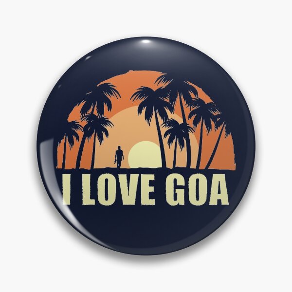 Item preview, I Love Goa | Beach | Sunset | Vacation designed and sold by DrawingBoard.