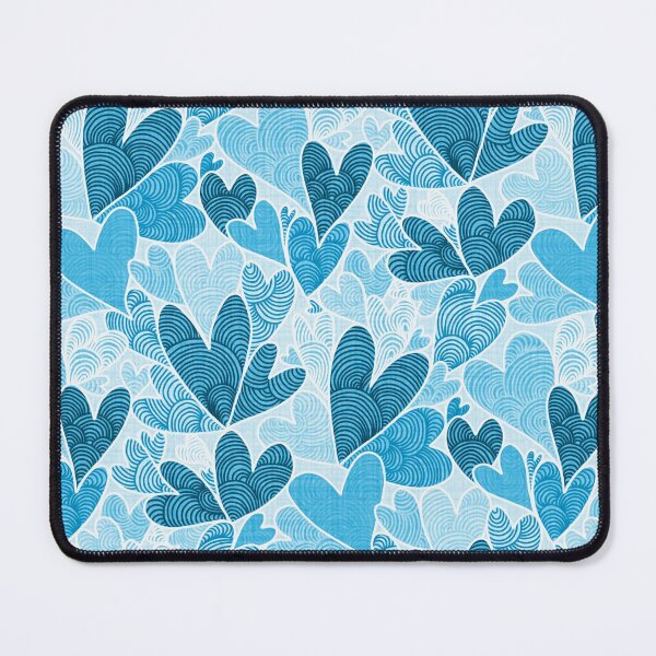 Item preview, Cute Karesansui Valentine Hearts - Baby Blues designed and sold by TigaTiga.