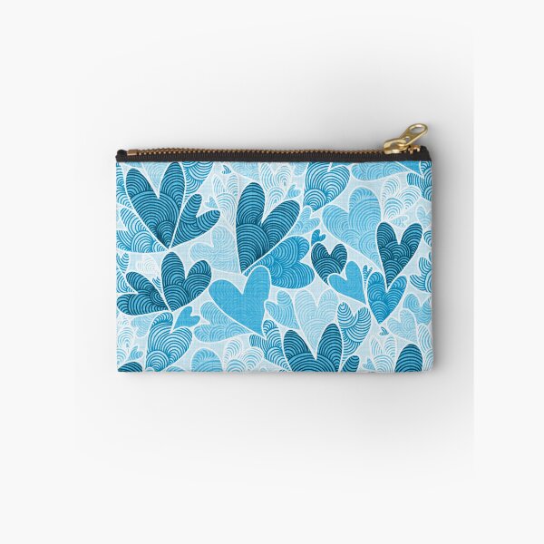 Item preview, Cute Karesansui Valentine Hearts - Baby Blues designed and sold by TigaTiga.