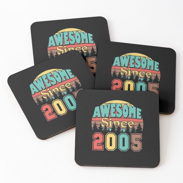 Item preview, Awesome Since 2005 T-Shirt designed and sold by ChristineRobins.