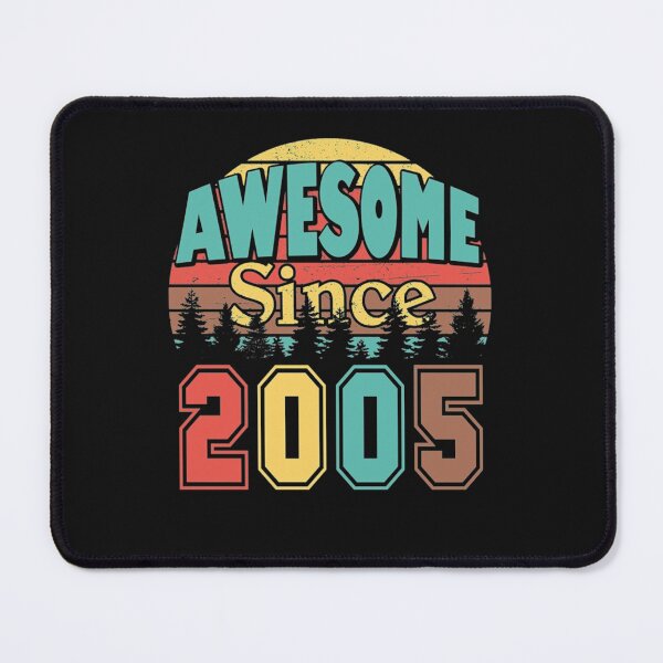 Item preview, Awesome Since 2005 T-Shirt designed and sold by ChristineRobins.