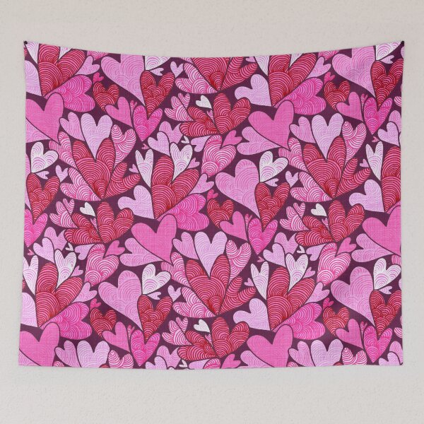 Item preview, Cute Karesansui Valentine Hearts - Moody designed and sold by TigaTiga.
