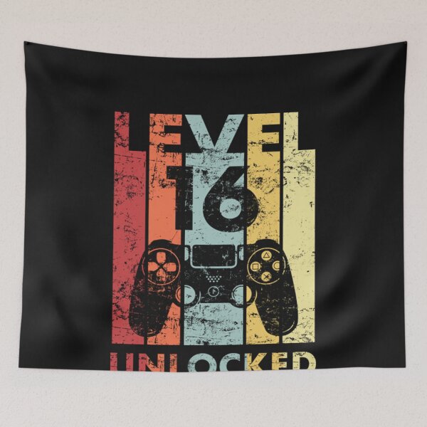 Item preview, Retro Vintage 2005 2006 16 Year Old Birthday Kids Boys Son Funny Gamer T-Shirt designed and sold by AlanWhitefoot.