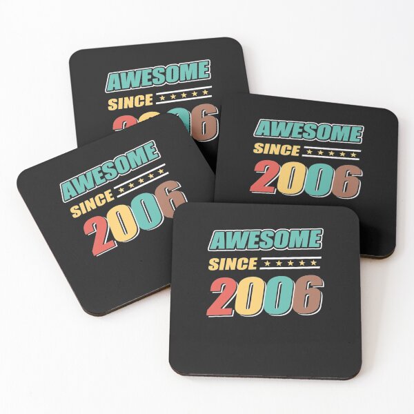Item preview, Awesome Since 2006 T-Shirt  designed and sold by ChristineRobins.