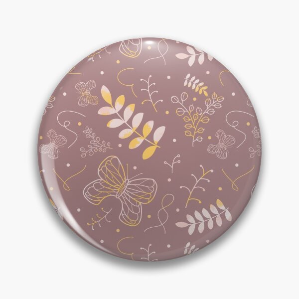 Aperçu de l'œuvre Motif papillon en or rose Sealmess créée et vendue par DareDaily.