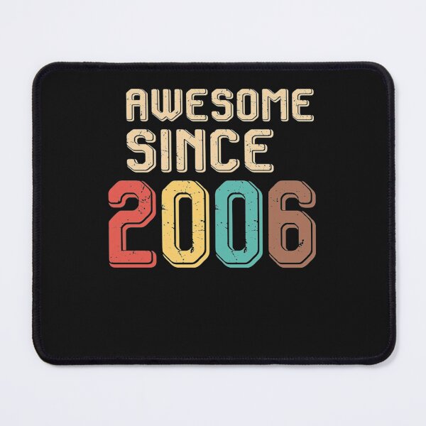 Item preview, Awesome Since 2006 T-Shirt designed and sold by ChristineRobins.