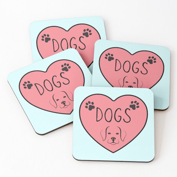 Item preview, I Love Dogs Heart designed and sold by ronaldsonou.