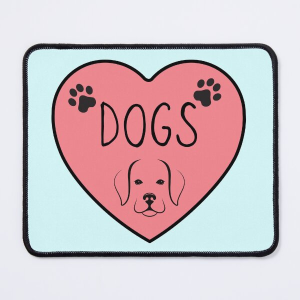 Item preview, I Love Dogs Heart designed and sold by ronaldsonou.