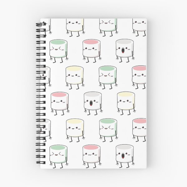 Item preview, malvavisco dibujo de malvavisco amigo para siempre niño patrón kawaii designed and sold by Algraphiste.