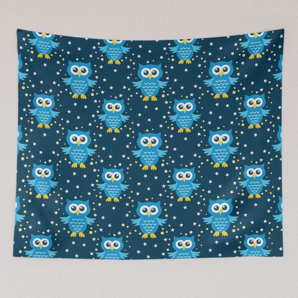 Item preview, Blue Snowy Owls designed and sold by Mnightsa.