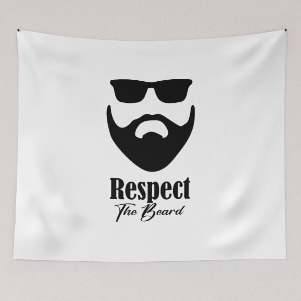 Item preview, Respect The Beard designed and sold by HorizonDesignz.