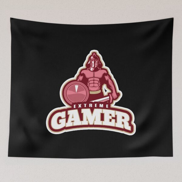 Item preview, Extreme Gamer with Colossal Gladiator designed and sold by PRIVARSHU.