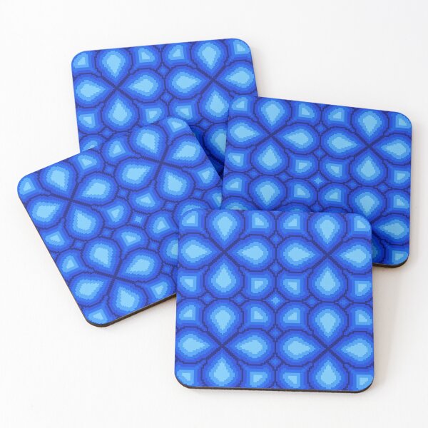 Item preview, Blue Tile pattern designed and sold by Owl-n-bear.