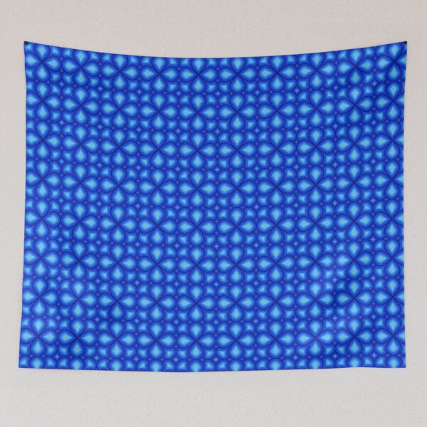 Item preview, Blue Tile pattern designed and sold by Owl-n-bear.