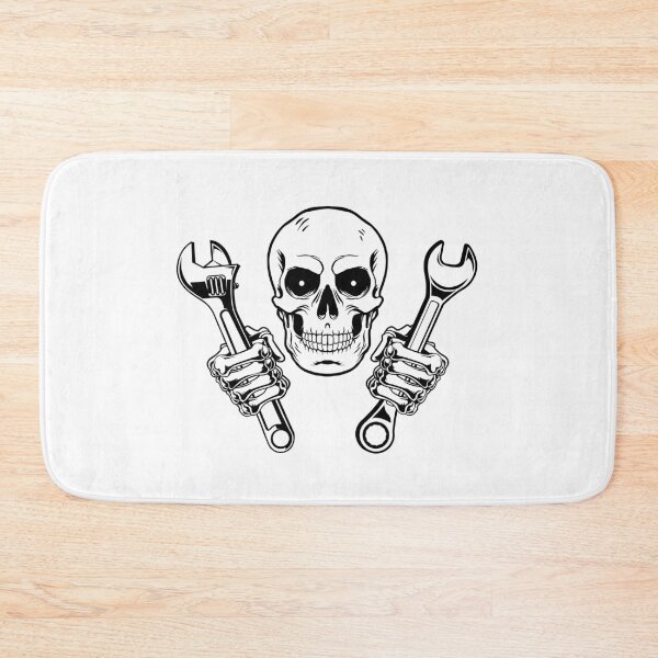 Item preview, Skull andWrenches designed and sold by MonoByOrion.