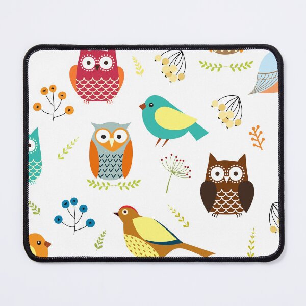 Item preview, Floral Owls designed and sold by Mnightsa.