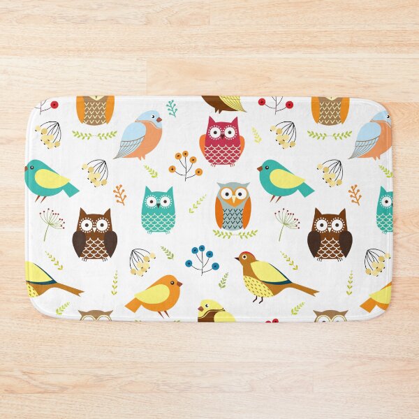 Item preview, Floral Owls designed and sold by Mnightsa.