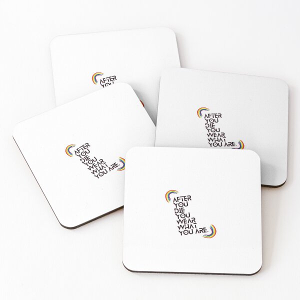 Item preview, “After you die, you wear what you are.” designed and sold by storeAN.