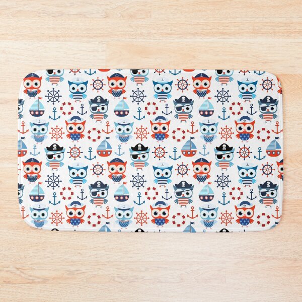 Item preview, Cute sailor and pirate owls  designed and sold by Mnightsa.