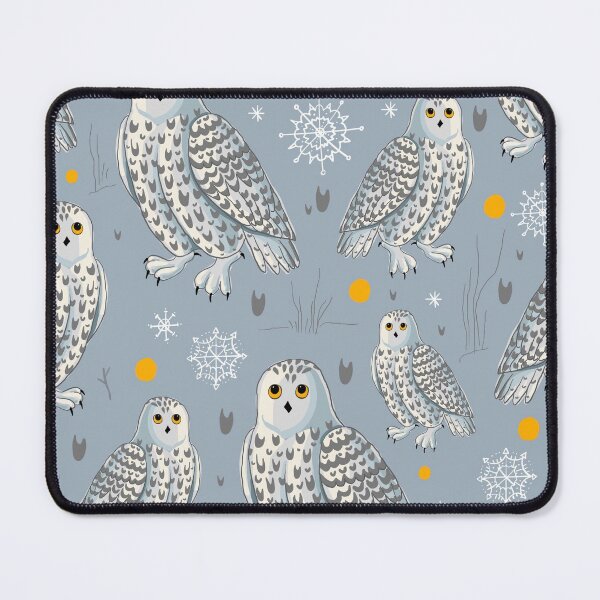 Item preview, Snowy Owl Seamless designed and sold by Mnightsa.
