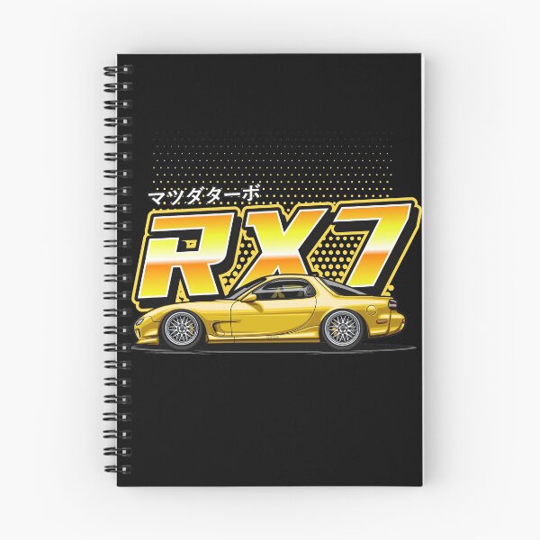 Item preview, RX7 FD Retro Style (Sunshine Yellow) designed and sold by JioojiProject.