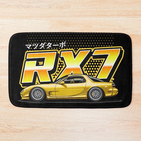 Item preview, RX7 FD Retro Style (Sunshine Yellow) designed and sold by JioojiProject.