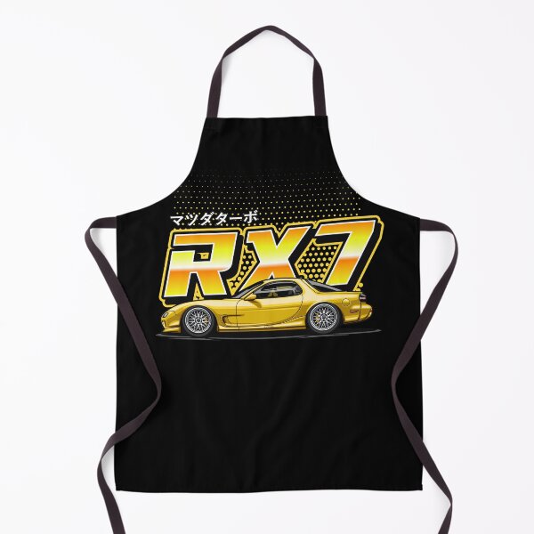 Item preview, RX7 FD Retro Style (Sunshine Yellow) designed and sold by JioojiProject.